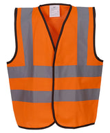 Yoko Kids hi-vis 2 b&b waistcoat (HVW100CH)
