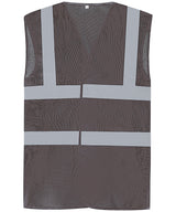 Yoko Top cool open mesh 2-band-and-braces waistcoat (HVW120)