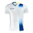 Kelme Alicante S/S Football Shirt - White / Royal Blue