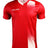 Kelme Alicante S/S Football Shirt - Red / White