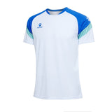 Kelme Triton S/S Football Jersey - White / Royal Blue