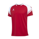 Kelme Triton S/S Football Jersey - Red / White