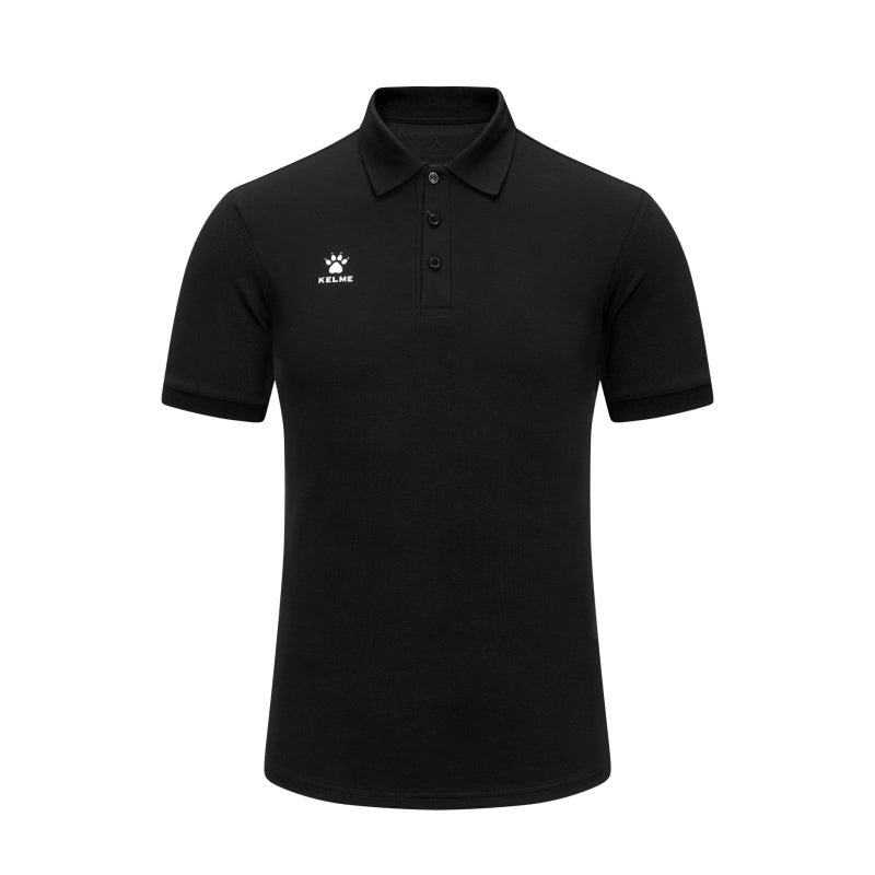 Kelme Road S/S Polo - Black