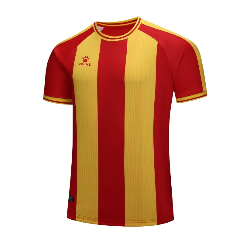 Kelme Inter S/S Football Jersey - Red / Yellow