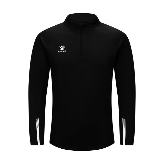 Kelme Trueno 1/4 Zip Sweatshirt - Black
