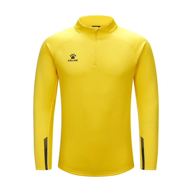 Kelme Trueno 1/4 Zip Sweatshirt - Yellow