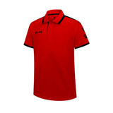 Kelme Lince M/C Polo - Red / Black