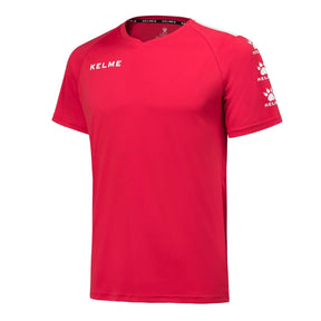 Kelme Lince S/S Football Jersey - Red / White