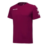 Kelme Lince S/S Football Jersey - Maroon / White
