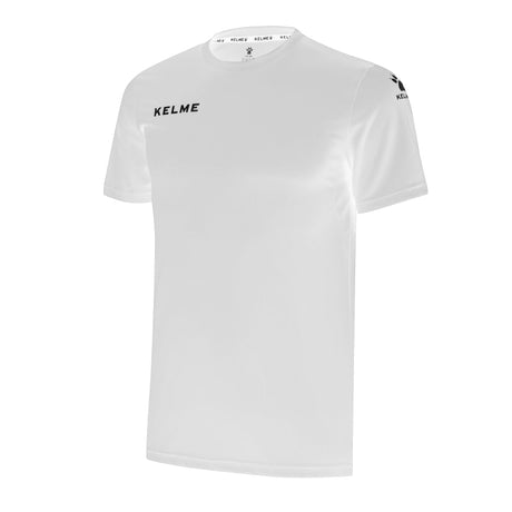 Kelme Campus S/S Football Jersey - White / Black