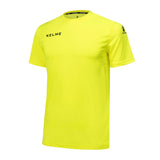 Kelme Campus S/S Football Jersey - Flour Yellow / Black