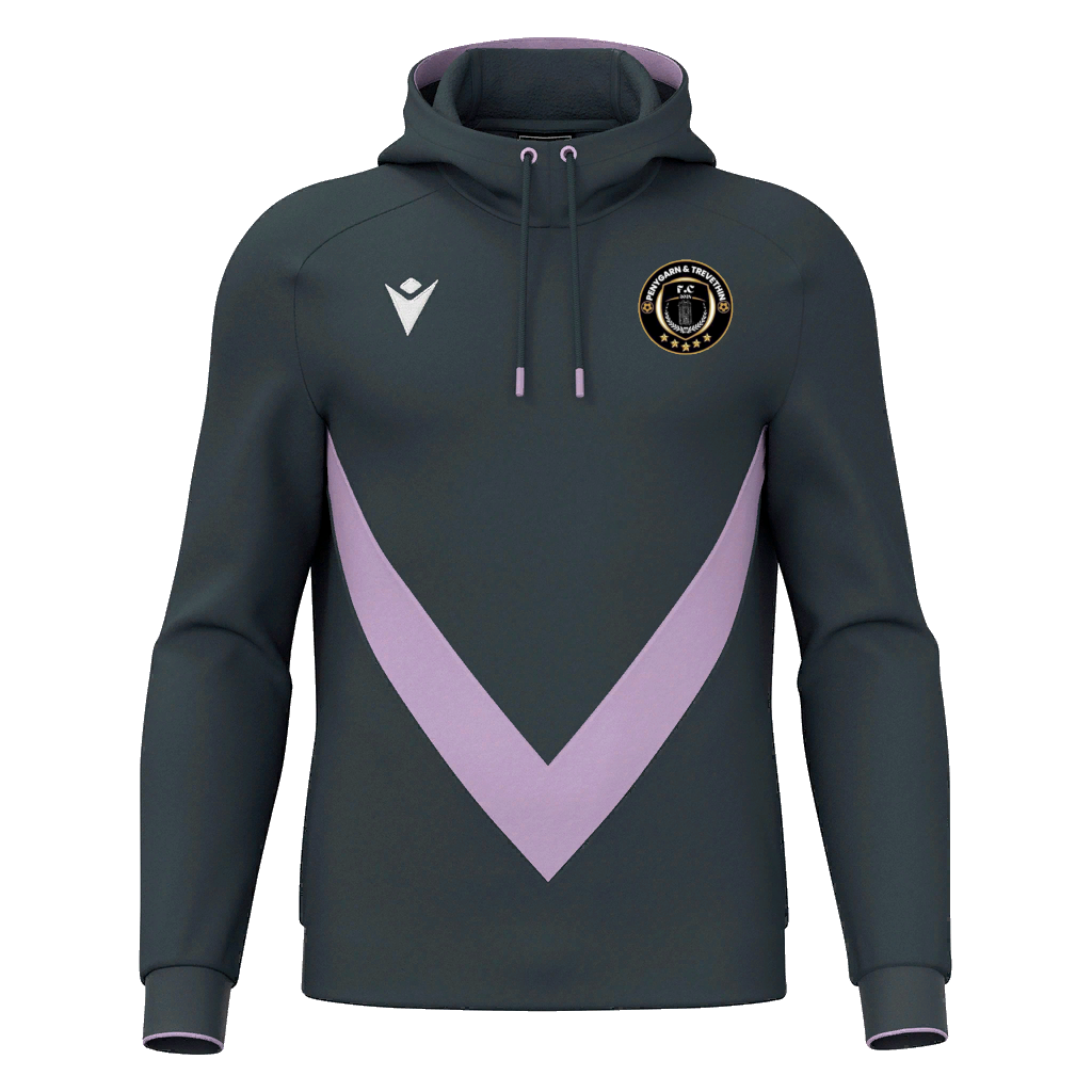 Penygarn & Trevethin JNR Macron Fenders Hoody Grey