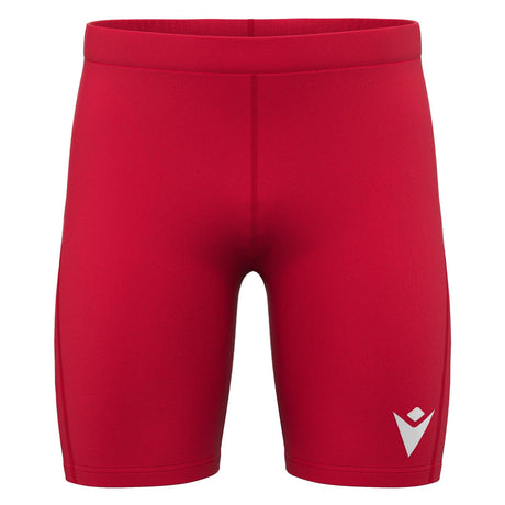 JNR Macron Ash Cycling Shorts - Red - KitRoom