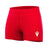 JNR Macron Flower WMN Cycling Shorts - Red - KitRoom
