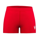 JNR Macron Flower WMN Cycling Shorts - Red - KitRoom