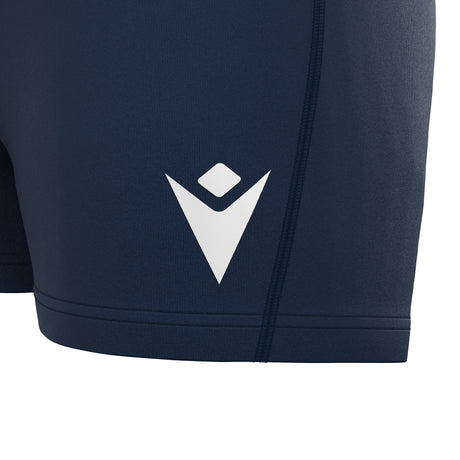 JNR Macron Flower WMN Cycling Shorts - Navy - KitRoom