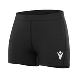 JNR Macron Flower WMN Cycling Shorts - Black - KitRoom