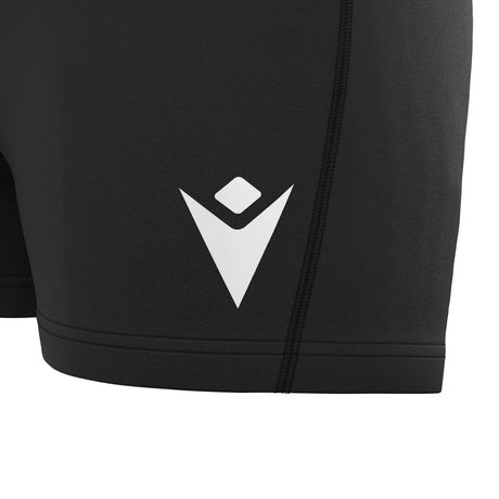 JNR Macron Flower WMN Cycling Shorts - Black - KitRoom