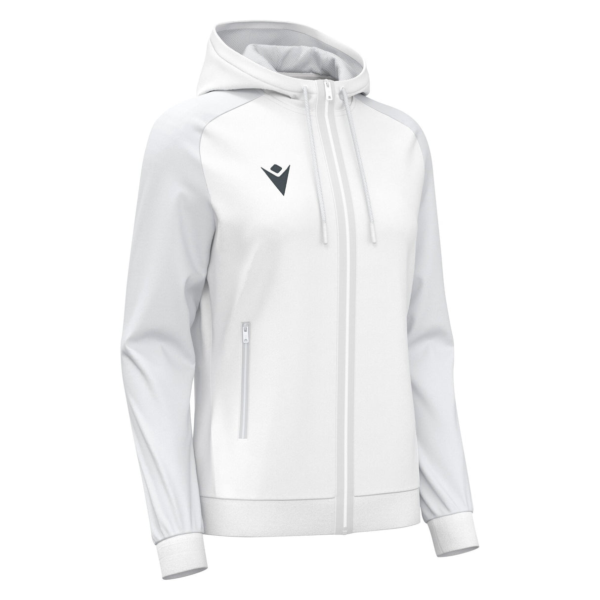 JNR Macron Atlas Wmn Full Zip Hoody Top