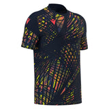 JNR Macron Totem Shirt SS - Navy - KitRoom