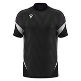 JNR Macron Totem Shirt SS - Black/White - KitRoom