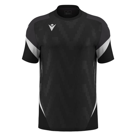 JNR Macron Totem Shirt SS - Black/White - KitRoom