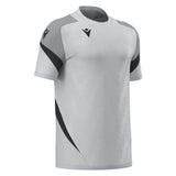 JNR Macron Totem Shirt SS - Stone Grey/Anthracite - KitRoom