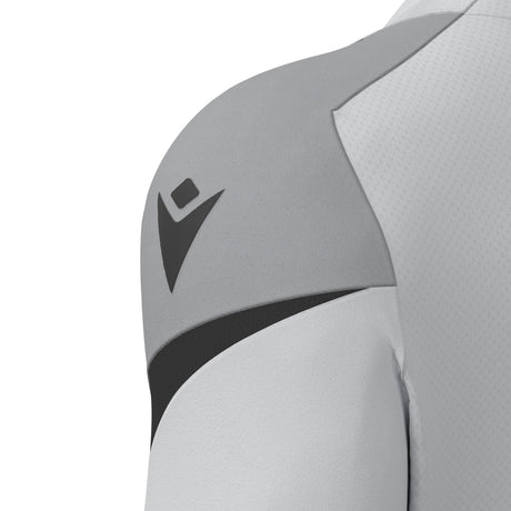 JNR Macron Totem Shirt SS - Stone Grey/Anthracite - KitRoom
