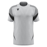 JNR Macron Totem Shirt SS - Stone Grey/Anthracite - KitRoom