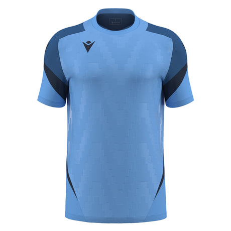 JNR Macron Totem Shirt SS - Ice Sky/Navy - KitRoom