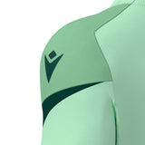 JNR Macron Totem Shirt SS - Mint/Bottle Green - KitRoom
