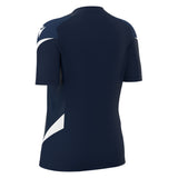 JNR Macron Naga WMN Shirt SS - Navy/White - KitRoom