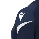 JNR Macron Naga WMN Shirt SS - Navy/White - KitRoom