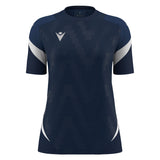 JNR Macron Naga WMN Shirt SS - Navy/White - KitRoom