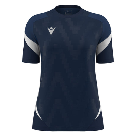 JNR Macron Naga WMN Shirt SS - Navy/White - KitRoom