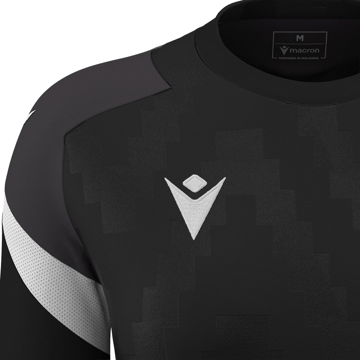 JNR Macron Naga WMN Shirt SS - Black/White - KitRoom