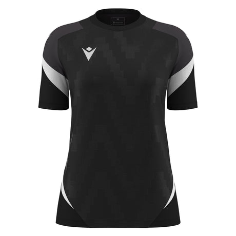 JNR Macron Naga WMN Shirt SS - Black/White - KitRoom