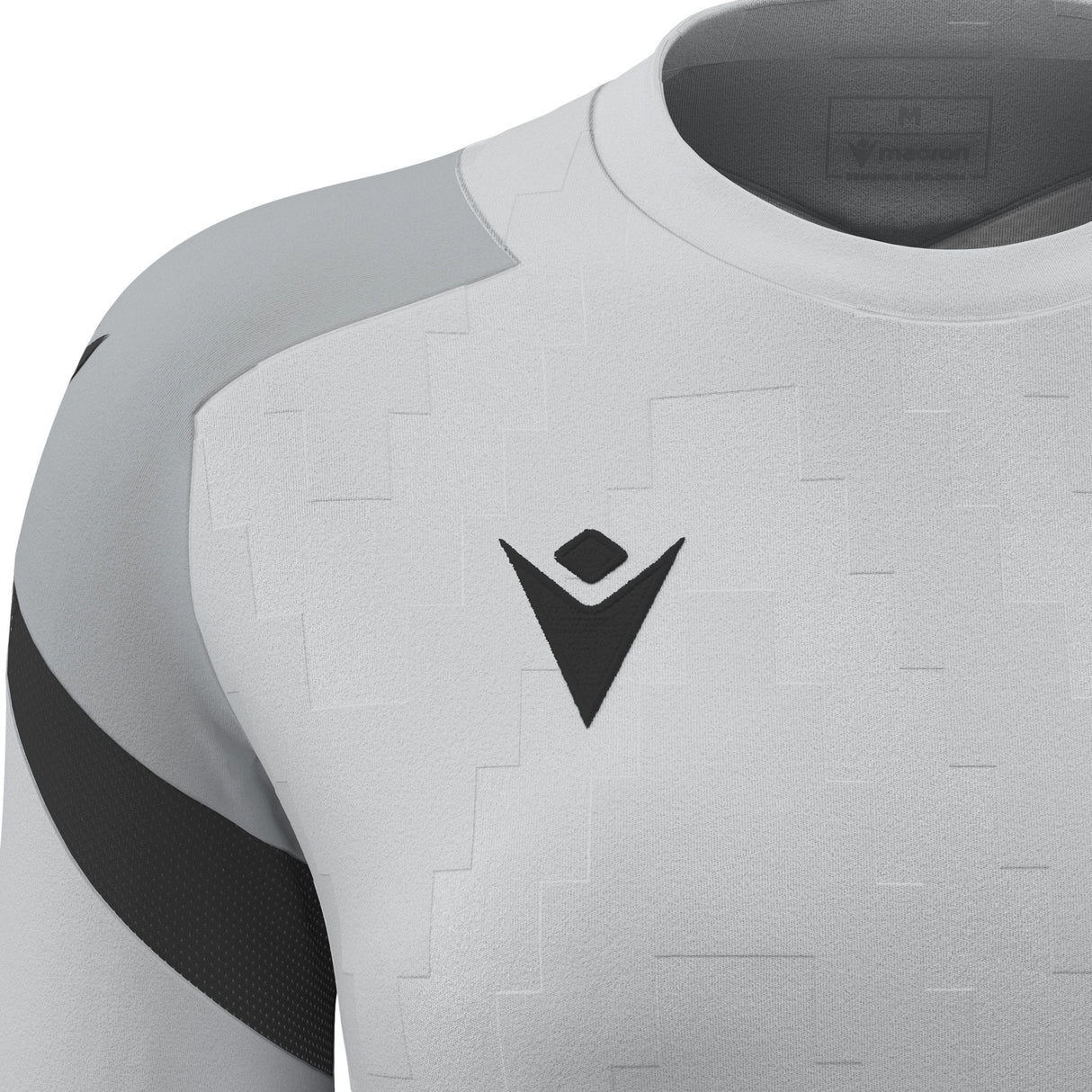 JNR Macron Naga WMN Shirt SS - Stone Grey/Anthracite - KitRoom
