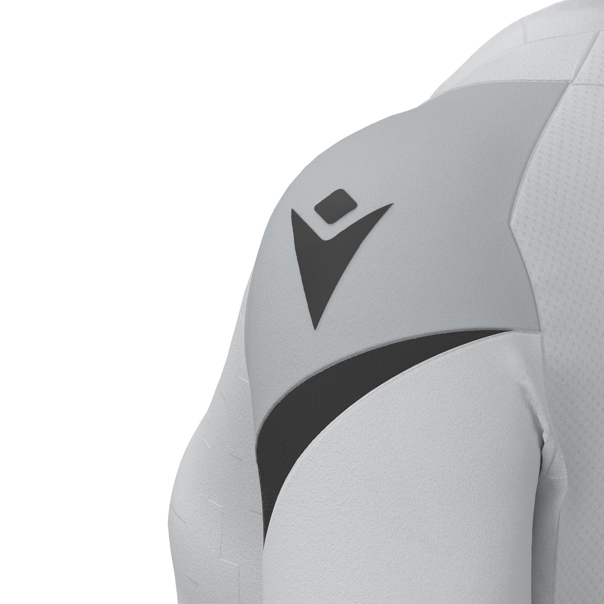 JNR Macron Naga WMN Shirt SS - Stone Grey/Anthracite - KitRoom