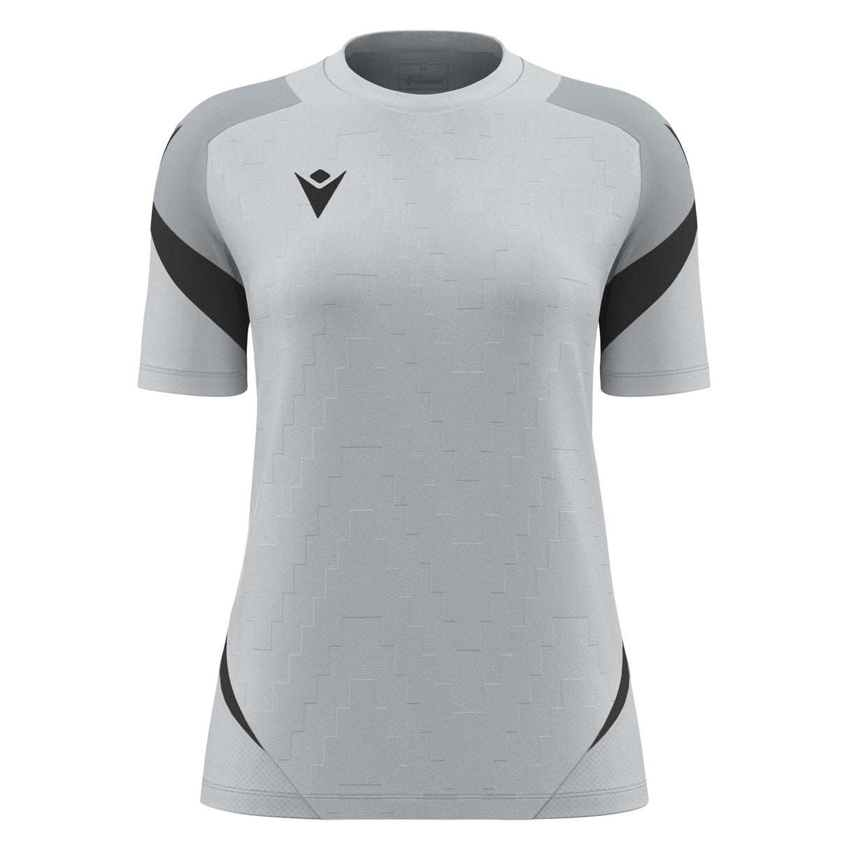 JNR Macron Naga WMN Shirt SS - Stone Grey/Anthracite - KitRoom