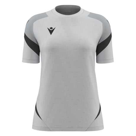 JNR Macron Naga WMN Shirt SS - Stone Grey/Anthracite - KitRoom