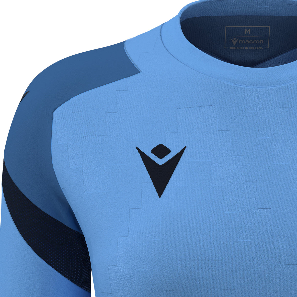 JNR Macron Naga WMN Shirt SS - Ice Sky/Navy - KitRoom