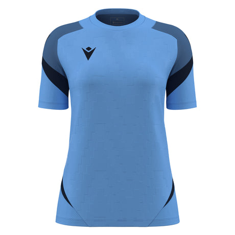 JNR Macron Naga WMN Shirt SS - Ice Sky/Navy - KitRoom