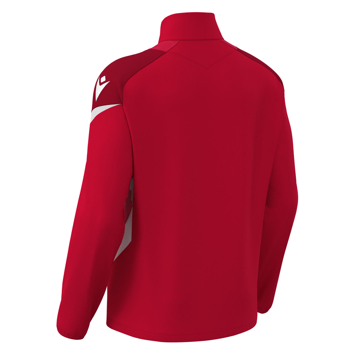 JNR Macron Hollow 1/4 Zip Top - Red/White - KitRoom