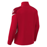 JNR Macron Hollow 1/4 Zip Top - Red/White - KitRoom