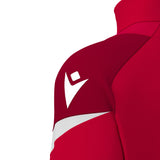 JNR Macron Hollow 1/4 Zip Top - Red/White - KitRoom