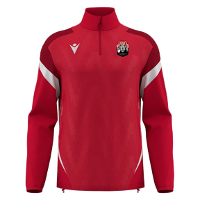 EMRUFC RHINOS SNR Macron Hollow 1/4 Zip Top - KitRoom