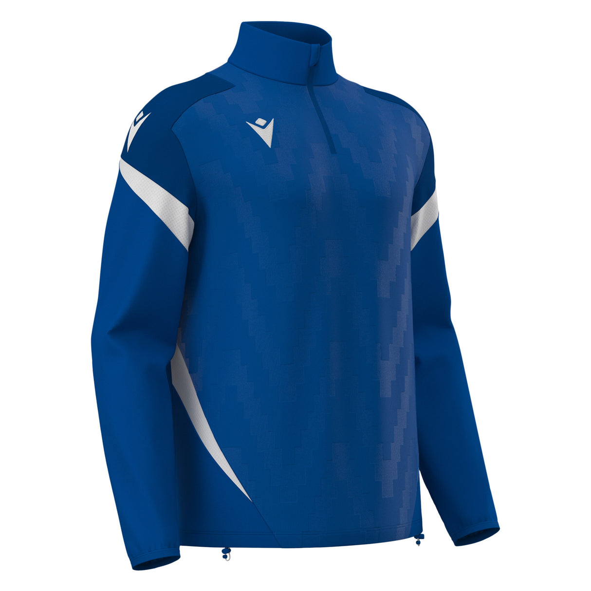 JNR Macron Hollow 1/4 Zip Top - Royal Blue/White - KitRoom