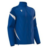 JNR Macron Hollow 1/4 Zip Top - Royal Blue/White - KitRoom
