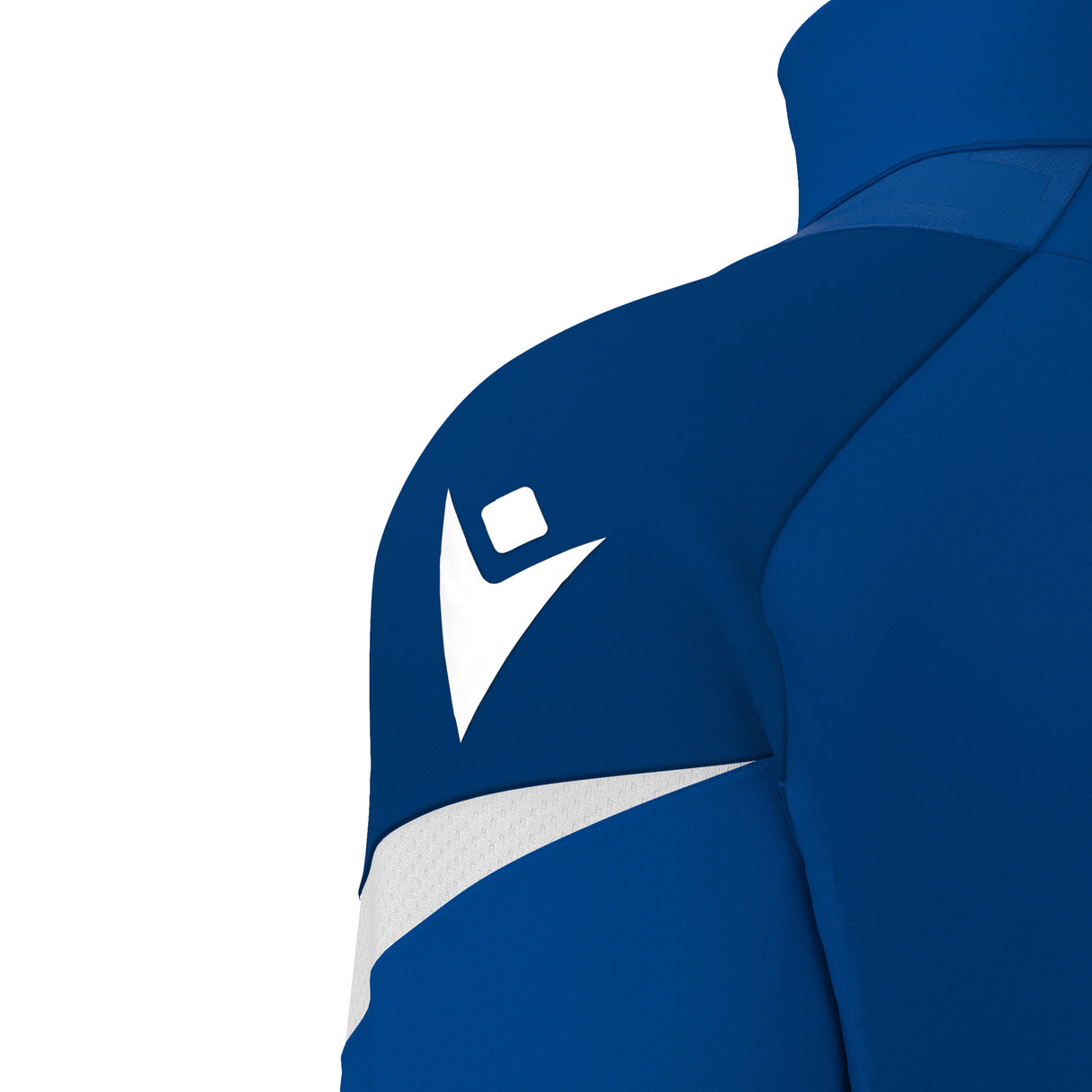 JNR Macron Hollow 1/4 Zip Top - Royal Blue/White - KitRoom